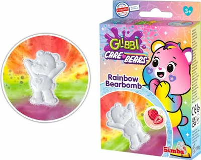Zdjęcie produktu dla SIMBA Glibbi Troskliwe misie tęczowa kula miś 595-3971