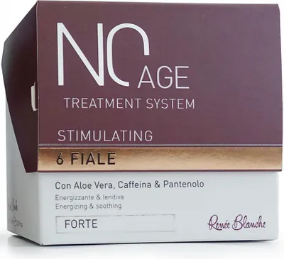 Zdjęcie produktu dla RENÉE BLANCHE No Age Stimulating Forte, ampułki przeciw wypadaniu włosów, 6 x 10 ml