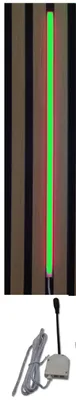 Produktbild von 3770 LED Leuchte Kunststoff Schiene weiß 1x50cm Netzteil GRÜN