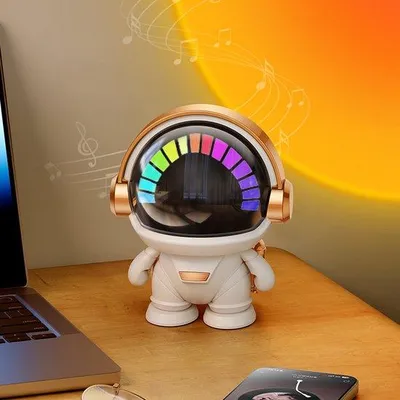 Image de Mini enceinte Bluetooth portable d'extérieur avec éclairage