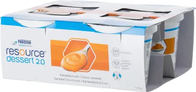 Productafbeelding van Ressource Dessert 2.0 Karamel, 4 porties van 125 gram