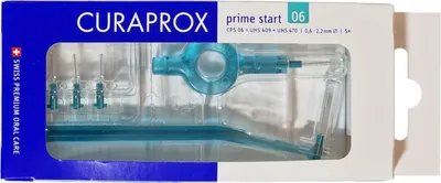 Produktbild von Curaprox Interdental Set Cps 06 mm türkis 5+2 St 1 P