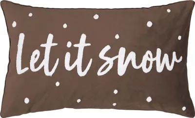 Produktbild von Pad Kissenhülle Velours SNOW 30 x 50 cm stone mit RV