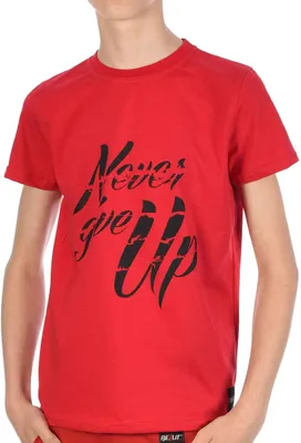Produktbild von BEZLIT Jungen T-Shirt mit Never Give Up Rot 116-122