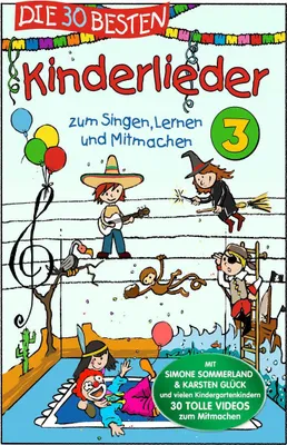 Produktbild von Die 30 Besten Kinderlieder 3 (DVD)