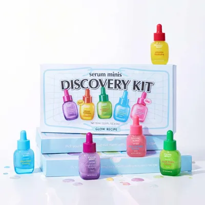 Produktbild von Eqqualberry Serum Minis Discovery Kit 5x10ml – 5 Mini-Seren Set für Hydration, Glow & Pflege – Korean Skincare
