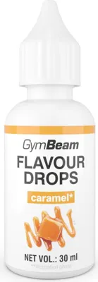 Produktbild von GymBeam - Flavour Drops, 30 ml, Karamell