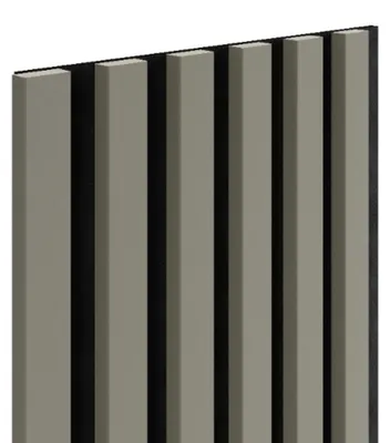 Zdjęcie produktu dla Lamele ścienne na czarnym filcu 6L Marbet Design WOODLINE 270x30 cm Oliwkowy1 szt.