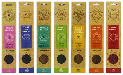Produktbild von ARÔME Ausgeglichenes Chakra Duftstäbchen 20 Stück Kronenchakra
