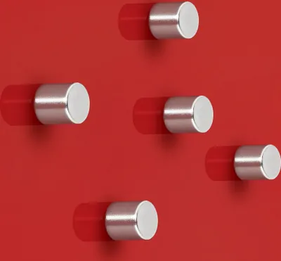 Immagine prodotto di SIGEL BA700 Magneti SuperDym C5 "Strong", design a cilindro, Ø 10 mm, 5 pezzi