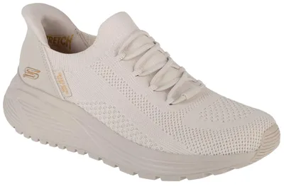 Image de Skechers Slip-Ins : Bobs Sparrow 2.0 - Lucky Run 117620-OFWT, baskets, femme, blanc