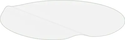 Image de vidaXL Film de table mat Ø 120 cm 1,6 mm PVC