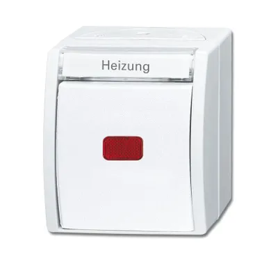 Produktbild von BUSCH JAEGER 2601/6 SKWNH-54 - 1P - Weiß - 250 V - 10 A - 74 mm - 55 mm