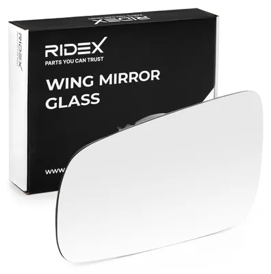 Produktbild von RIDEX Spiegelglas Außenspiegel Links für VW Golf IV Schrägheck (1J1) Großes Spiegelgehäuse Asphärisch 1914M0091