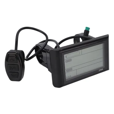 Immagine prodotto di 36V 48V Electric Bike LCD S900 Display Pannello di controllo impermeabile LCD Display Meter per bicicletta elettrica (Protocollo 2)