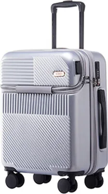 Produktbild von 360Home multifunktionaler Gepäck Trolley Koffer Reisekoffer Grau 22Zoll