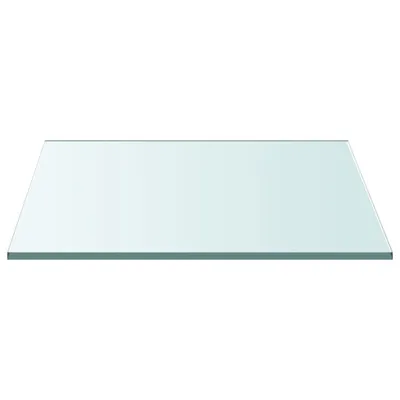 Immagine prodotto di Piano Tavolo Trasparente 60x60 cm Vetro Temperato