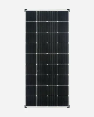 Zdjęcie produktu dla enjoy solar® Panel słoneczny klasyczny monokrystaliczny moduł słoneczny 150 W 12 V (srebrna ramka), ogniwa Perc 158,75 mm, 0% VAT.
