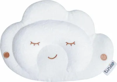 Zdjęcie produktu dla Tinéo - Klin pod głowę Cloud - Dla dobrze zaokrąglonej głowy - 26 x 18,5 cm - 6 miesięcy
