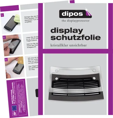 Produktbild von 1x Schutzfolie für NIVONA NICR 680 Tropfblech klar Displayschutzfolie Folie Display Schutz dipos