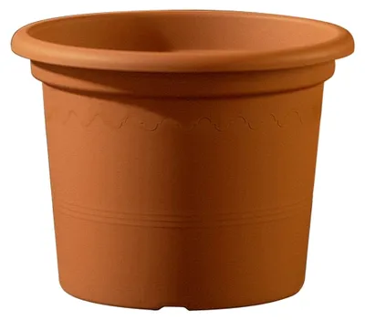 Produktbild von Pflanzkübel "Geo", 50 cm, terracotta