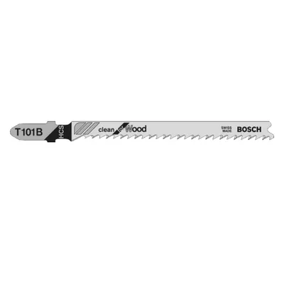 Produktbild von Stichsägeblatt T 101 B Clean for Wood, 100er-Pack