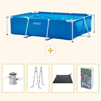 Produktbild von Rechteckiger Frame Pool - 220x150x60 cm - 5-teilig SCB128