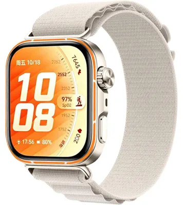 Produktbild von Armband für Huawei Watch Fit 5 Pro /5/4 Pro/4/3, Tech-Protect Nylon Pro, Beige