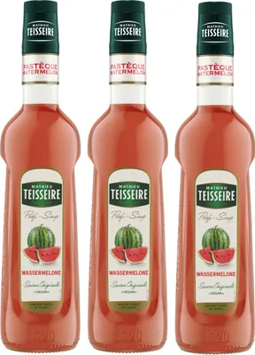 Image de Mathieu Teisseire Sirop pour boissons Pastèque 0,7L (paquet de 3)