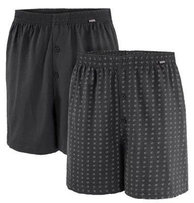 Produktbild von Boxershorts Übergröße 2er Pack anthrazit Adamo
