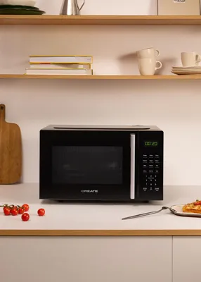 Produktbild von MICROWAVE STUDIO - Mikrowelle 23L mit Grill- und Backfunktion 1000W