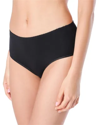 Produktbild von Bellivalini Damen Unterwäsche Unterhose aus Baumwolle Panty BLV50-195 (Schwarz, M )