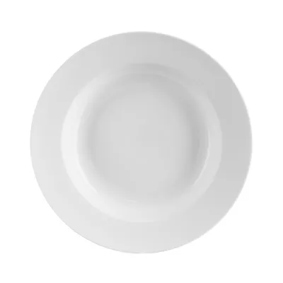 Zdjęcie produktu dla Talerz obiadowy głęboki porcelanowy MONA 24,5 cm, 350 ml