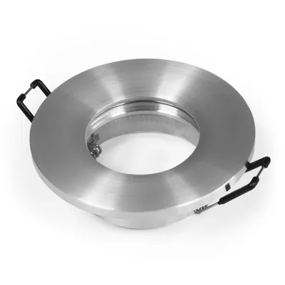 Produktbild von Einbaurahmen McShine W-30 rund IP44 Edelstahl gebürstet