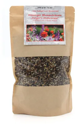 Produktbild von Mohnwiesenmischung (500 g) | Blumenwiese von Saatgut-Manufaktur