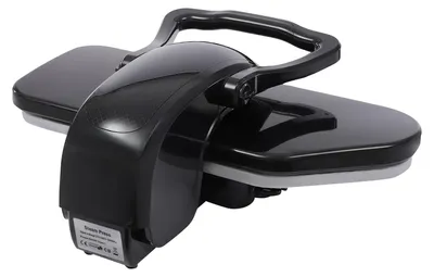 Image de Presse à vapeur pour vêtements, 5 modes pour tissus, interface tactile, 2200W, réservoir 1L, noire