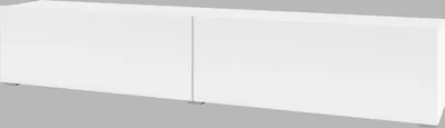 Produktbild von Meublorama HA-AVA-249NLM40*1C/27KG, Weiß, Mitteldichte Faserplatte (MDF), 2 Tür(en), 300 mm, 1800 mm, 350 mm