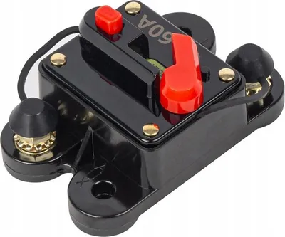 Image de Fusible automatique pour camping-car, yacht, bateau 60 A 12 V 24 V 48 V voiture