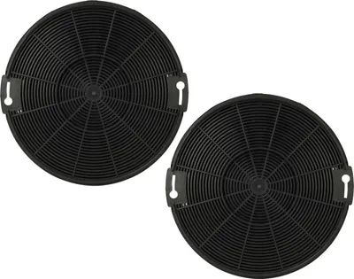 Produktbild von vhbw 2x Aktivkohlefilter Ersatz für EFF75, 4055093712 für Dunstabzugshaube - 15 cm