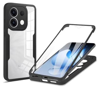 Produktbild von Techsuit – ColorVerse 360 Series Hülle + Schutzglas für Oppo Reno13 – schwarz
