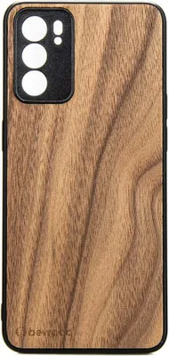 Produktbild von Holzhülle Bewood für Oppo Reno 6 5G Amerikanischer Nussbaum