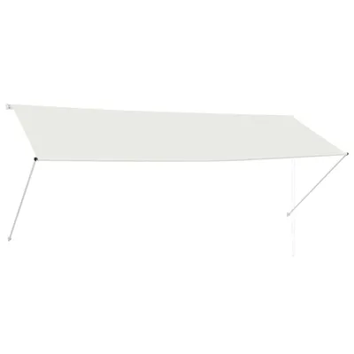 Image de Store rétractable 350×150 cm Crème
