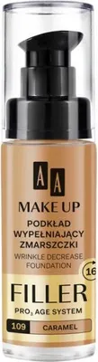 Produktbild von AA Make Up Filler Wrinkle Decrease Foundation Pro Age System Foundation Füllung Falten 109 Caramel 30ml