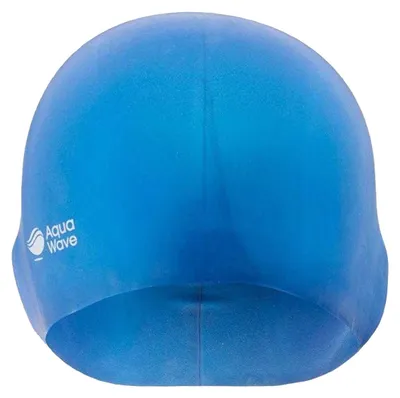 Image de Bonnet de bain Aquawave Racecap 3d Bleu Bleu One Size