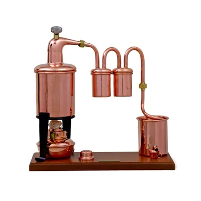 Obrázok produktu pre Destilačný prístroj Alembic rum type premium 0,7 litres s liehovým horákom a teplomerom