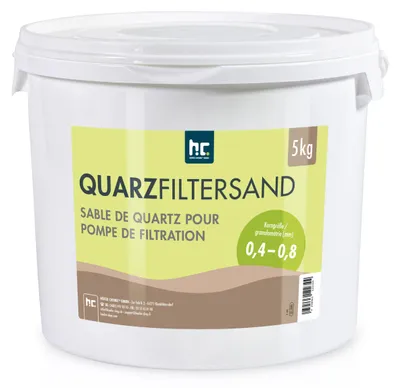 Produktbild von 5 kg Premium Quarzsand Filtersand 0,4 - 0,8 mm