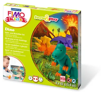 Zdjęcie produktu dla FIMO Set Mod.masse Fimo kids F&P dino