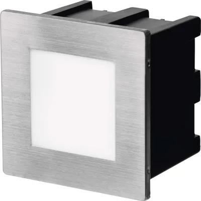 LED orientační svítidlo AMAL vestavné, 8 x 8 cm, 2W, teplá bílá, IP65