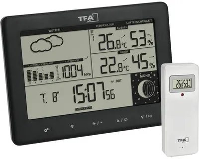 Image de Station météo radio ELEMENTS TFA noir