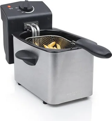Obrázok produktu pre Tristar FR-6919, fritéza, 2 L, 150 °C, 190 °C, Samostarný, Čierna, Nerezová oceľ